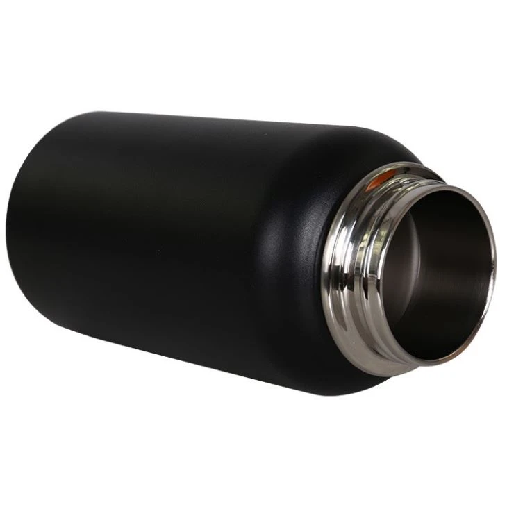 Customized Vacuum Flask Bottle Insulated Stainless Steel Water Bottle Wide Mouth Bottle